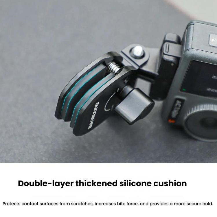 Sunnylife ZJ846 Sports Camera Universal Mount Motorcycle Windshield Clip, ZJ846