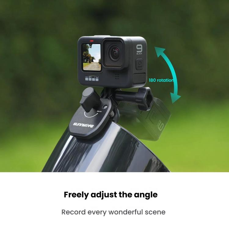 Sunnylife ZJ846 Sports Camera Universal Mount Motorcycle Windshield Clip, ZJ846
