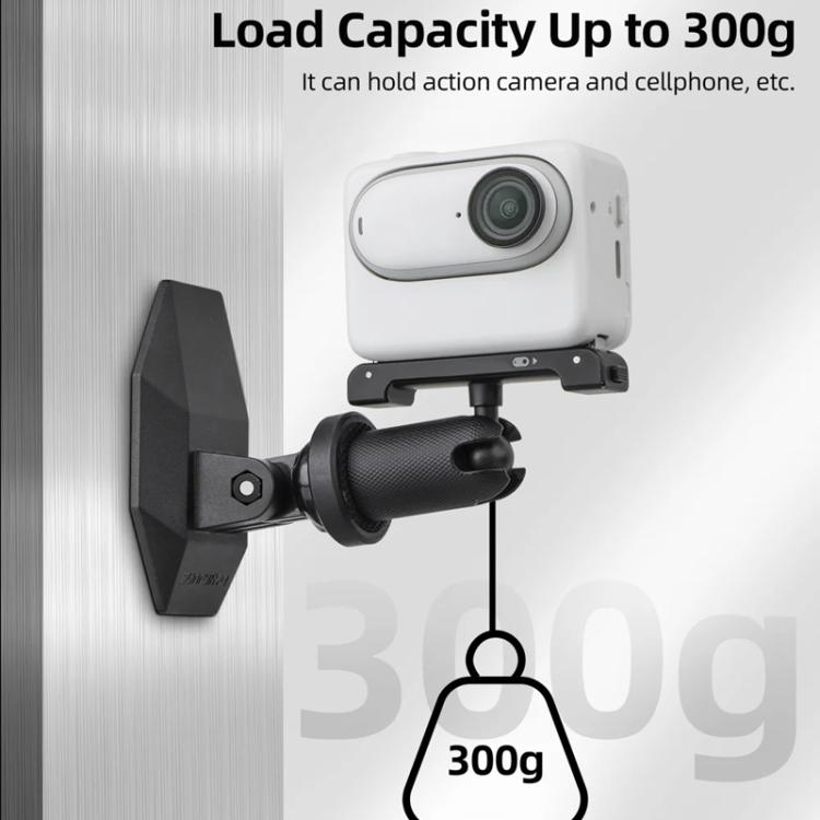 Sunnylife DZ762 Sports Camera Magnetic Dock Expansion Adapter Bracket, DZ762