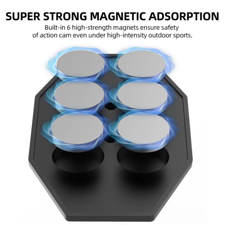 Sunnylife DZ762 Sports Camera Magnetic Dock Expansion Adapter Bracket, DZ762