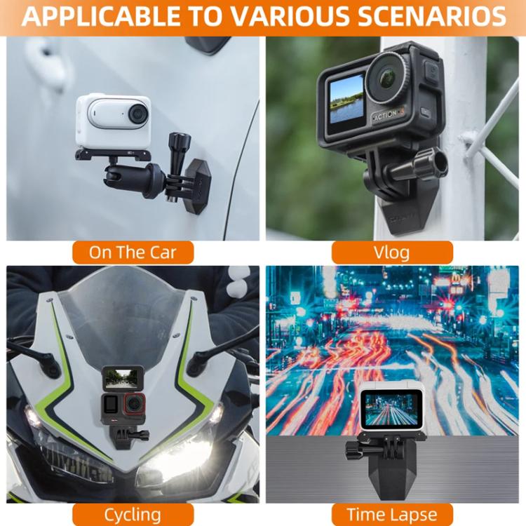 Sunnylife DZ762 Sports Camera Magnetic Dock Expansion Adapter Bracket, DZ762