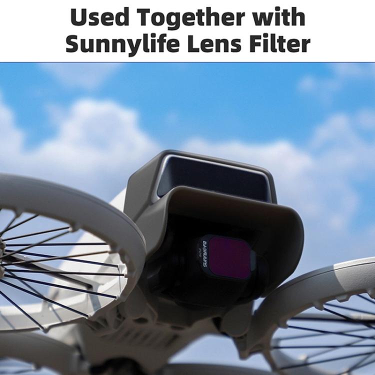 For DJI Flip Sunnylife FP-ZG970 Lens Anti-Glare Hood, For DJI Flip