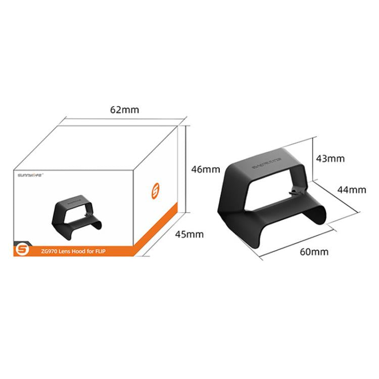 For DJI Flip Sunnylife FP-ZG970 Lens Anti-Glare Hood, For DJI Flip