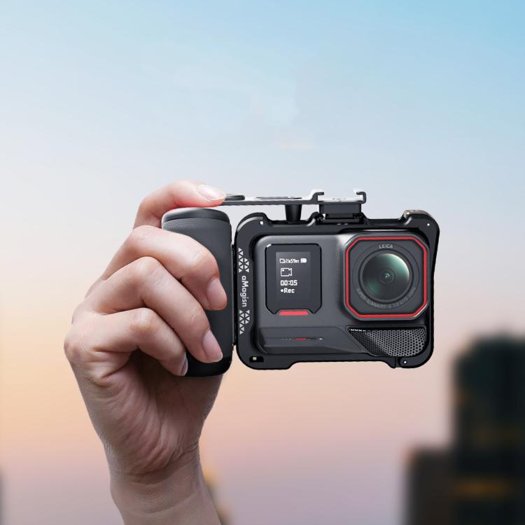 aMagisn Xplorer Grip Kit Street Vlogging Handle For Insta360, DJI Action, and GoPro Hero Series Action Cameras