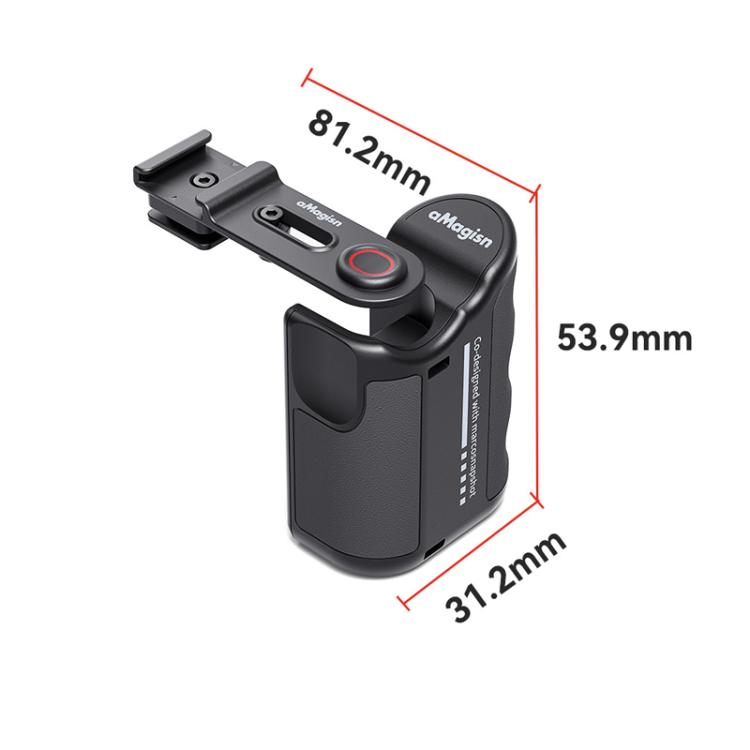 aMagisn Xplorer Grip Kit Street Vlogging Handle For Insta360, DJI Action, and GoPro Hero Series Action Cameras