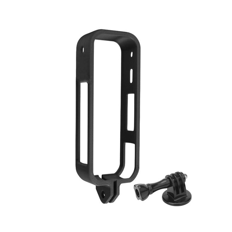 For Insta360 X5 360 Camera CQT Expandable Protective Cage Shockproof Case, Vertical Black, Horizontal Black, Vertical Orange, Horizontal Orange