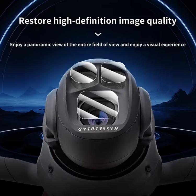 CQT Nano Coating Protective Film for DJI Mavic 4 Pro Lens & Sensor Screen Protector with Hot Air Blower Kit
