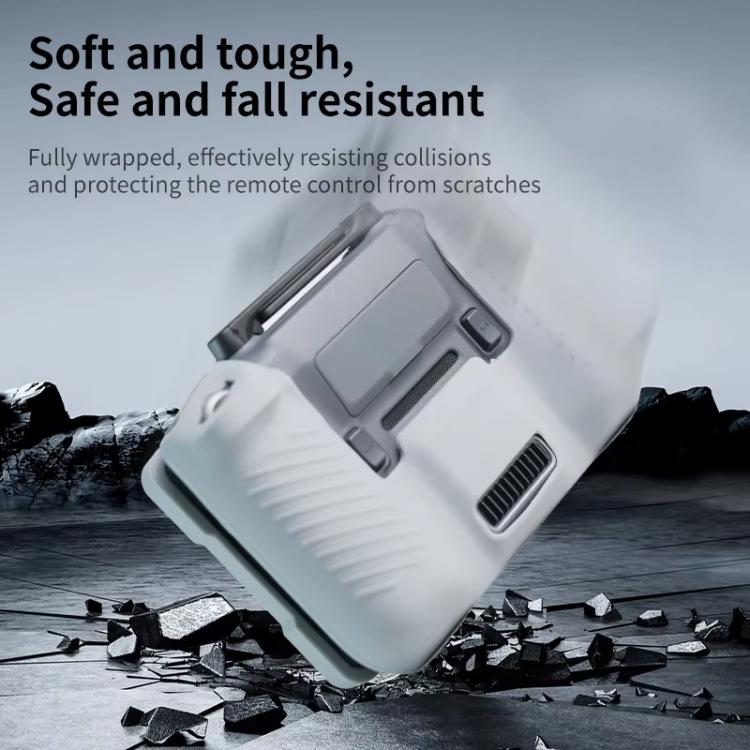 For DJI RC Pro 2 Remote Control Silicone Case Screen and Body Protective Cover