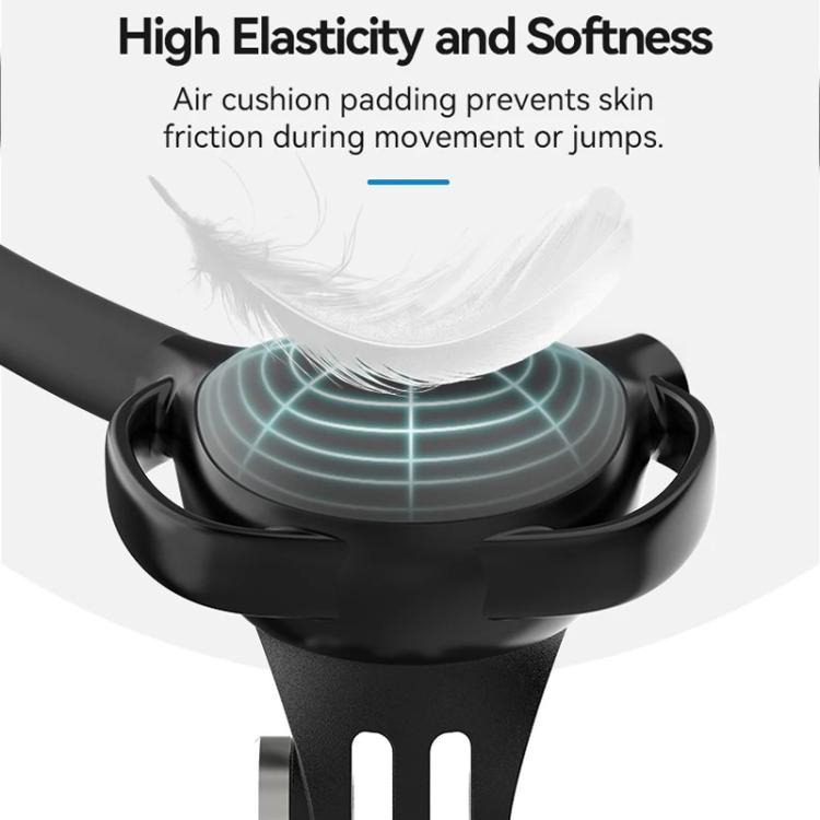 TELESIN Action Camera Neck Holder SE2.0 POV Perspective Bracket With Adjustable Chest Strap, SE2.0 Gray, SE2.0 Black