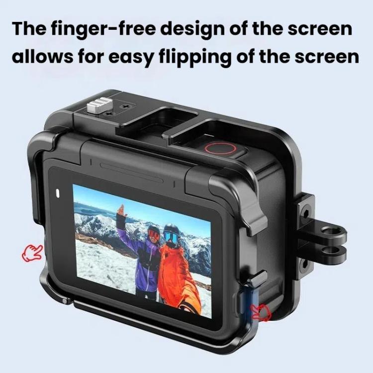 Metal Rabbit Cage Camera Frame Accessories, For Insta360 Ace HEPAIL AC-25, For Insta360 Ace Pro HEPAIL AC-26