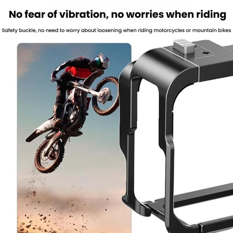 Metal Rabbit Cage Camera Frame Accessories, For Insta360 Ace HEPAIL AC-25, For Insta360 Ace Pro HEPAIL AC-26