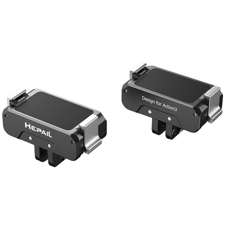 For DJI Osmo Action 4 / 3 HEPAIL AC-17 Metal Magnetic Quick Release, AC-17