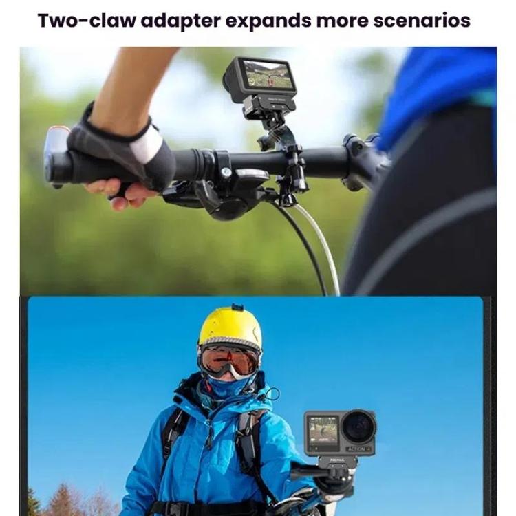 For DJI Osmo Action 4 / 3 HEPAIL AC-17 Metal Magnetic Quick Release, AC-17