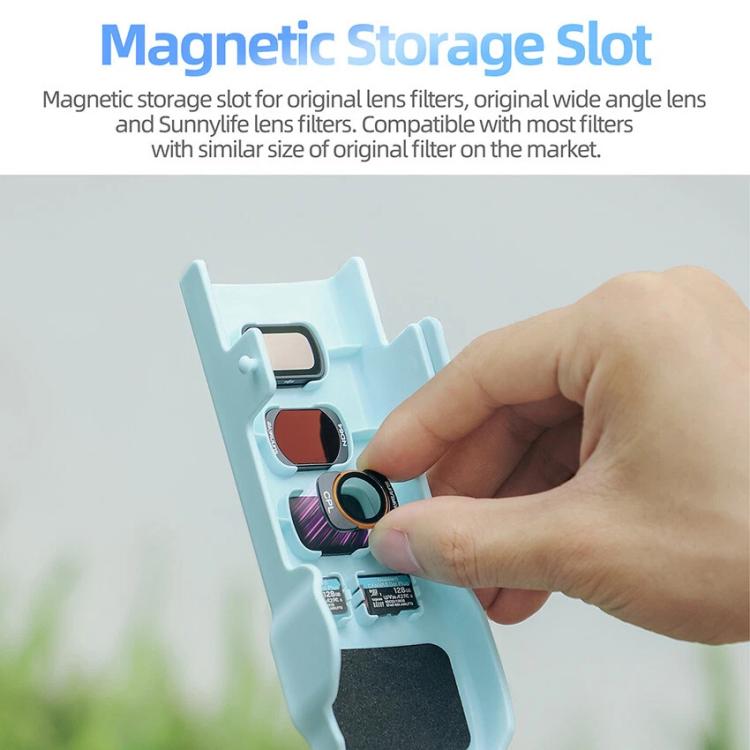 For DJI Osmo Pocket 3 Sunnylife OP3-K990 Protective Cover Body Filter Storage Top Cover Protective Case