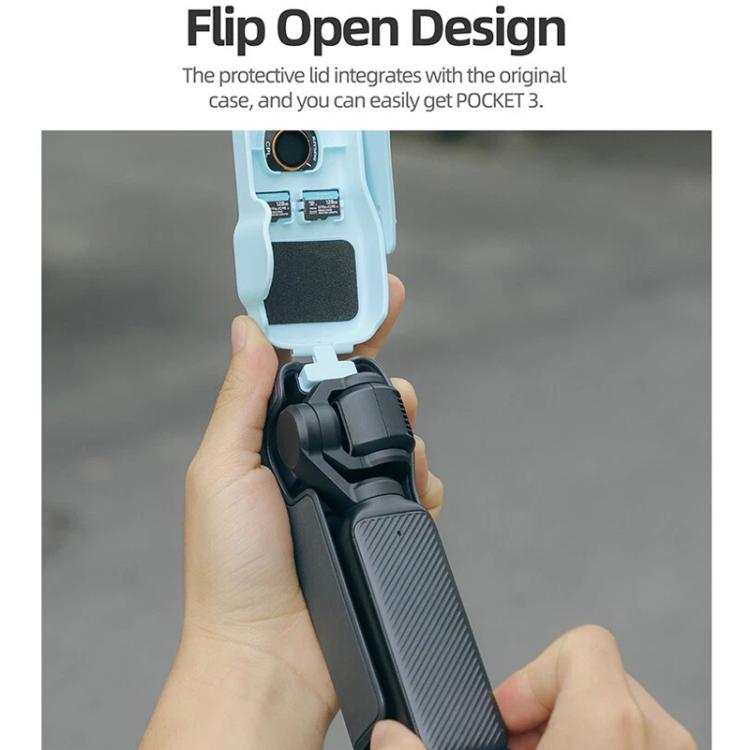 For DJI Osmo Pocket 3 Sunnylife OP3-K990 Protective Cover Body Filter Storage Top Cover Protective Case