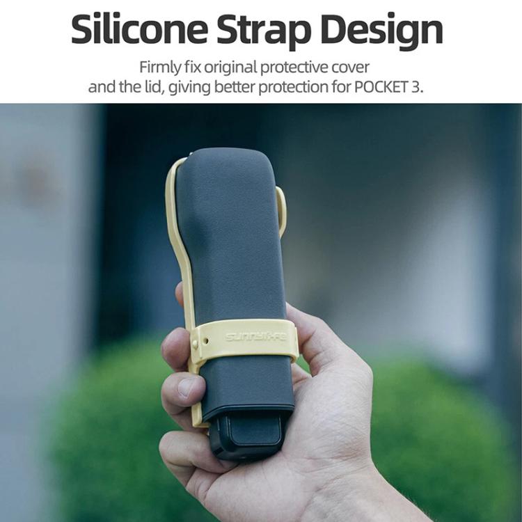 For DJI Osmo Pocket 3 Sunnylife OP3-K990 Protective Cover Body Filter Storage Top Cover Protective Case