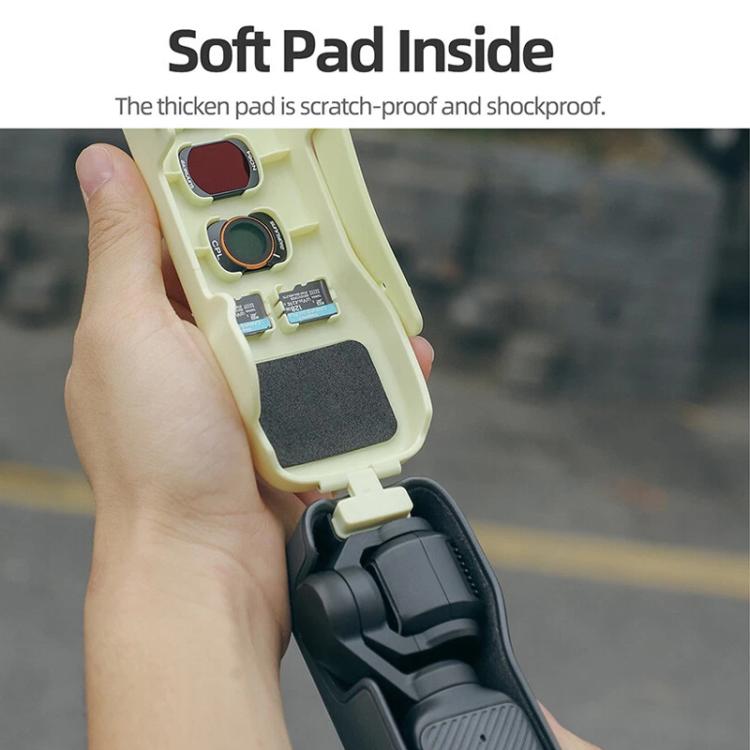 For DJI Osmo Pocket 3 Sunnylife OP3-K990 Protective Cover Body Filter Storage Top Cover Protective Case