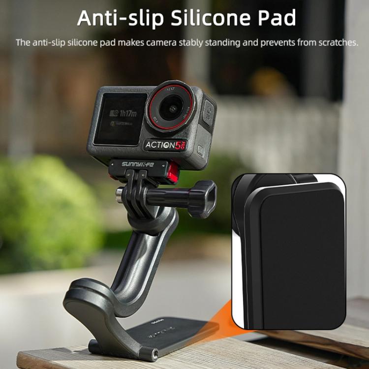 Sunnylife MJ996 Sports Camera Multi-Axis Rotating Magnetic Mount, MJ996