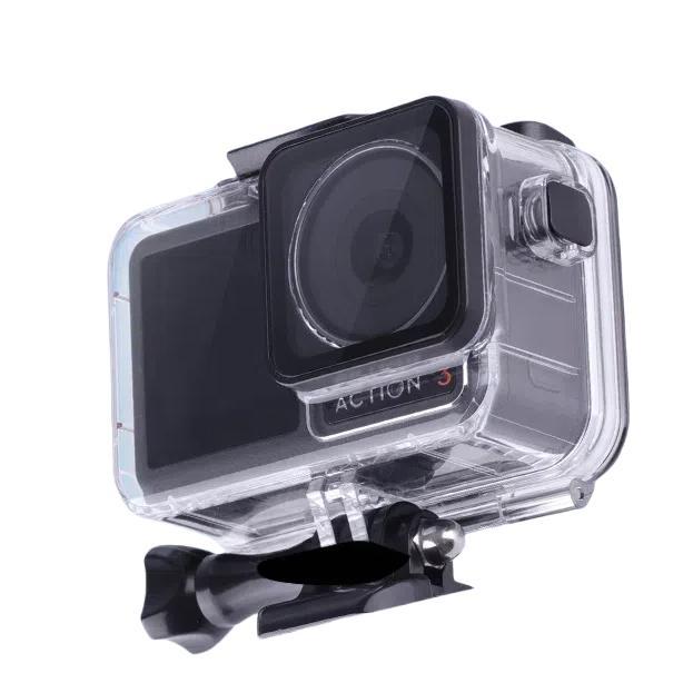 For DJI Osmo Action 3/4/5 Waterproof Case 5m Underwater Touchscreen Dive Housin