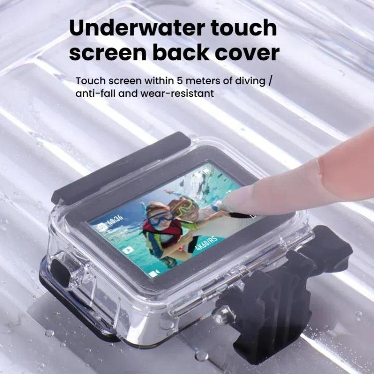 For DJI Osmo Action 3/4/5 Waterproof Case 5m Underwater Touchscreen Dive Housin