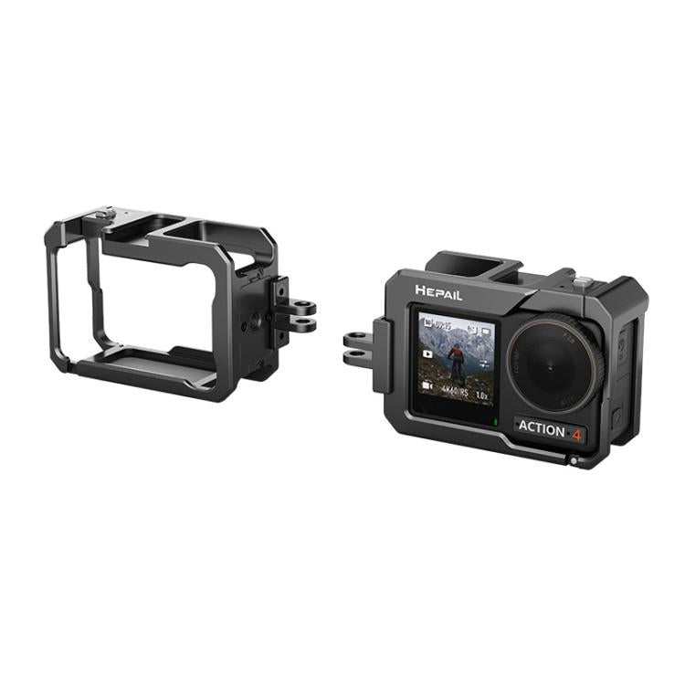 For DJL Action 4 / 3 HEPAIL C-AC4 Metal Rabbit Cage Anti-fall Heat Dissipation Protection Frame, C-AC4