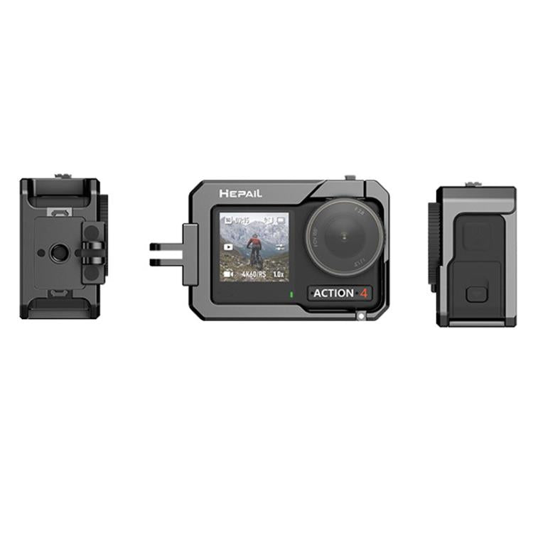 For DJL Action 4 / 3 HEPAIL C-AC4 Metal Rabbit Cage Anti-fall Heat Dissipation Protection Frame, C-AC4