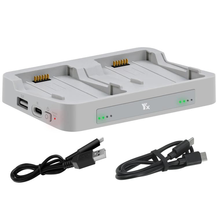 For DJI Flip YX Parallel Charger Hub Bidirectional Battery Management System, 2-way Parallel