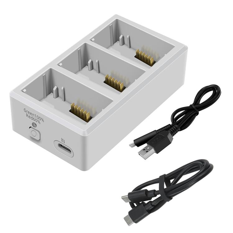 YX 3-Way Battery Charger For DJI Mini 4 Pro/Mini 3/Mini 3 Pro Charging Hub, 35W EU Plug, Without Pulg, 35W US Plug