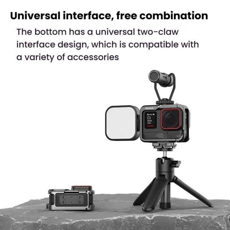 For Insta360 Ace / Ace Pro HEPAIL AC27 Metal Magnet Quick Release Base, AC27