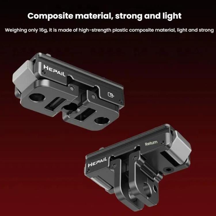 For Insta360 Ace / Ace Pro HEPAIL AC27 Metal Magnet Quick Release Base, AC27