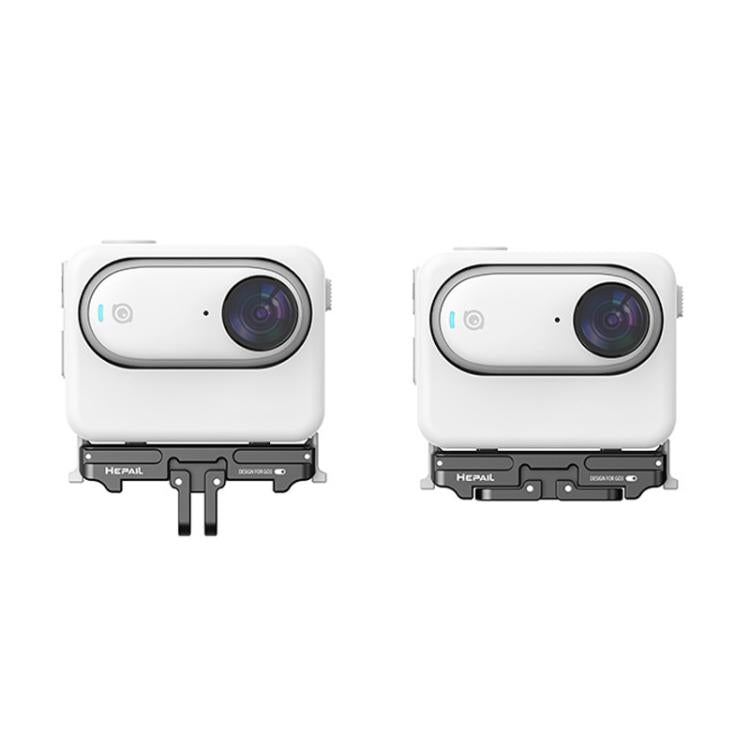 For Insta360 GO 3 / 3S HEPAIL AC-08 Aluminium Alloy Magnetic Quick Release Base, AC-08