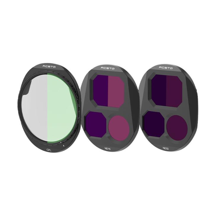 For DJI Mavic 4 Pro RCSTQ Lens Filter, ND8, ND16, ND32, CPL, ND8/PL, ND16/PL, ND32/PL, CPL+ND16+ND32, CPL+ND16/PL+ND32/PL, ND8+ND16+ND32, ND8/PL+ND16/PL+ND32/PL, CPL+ND8+ND16+ND32, CPL+ND8/PL+ND16/PL+ND32/PL