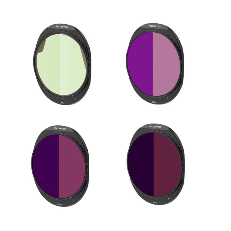 For DJI Mavic 4 Pro RCSTQ Lens Filter, ND8, ND16, ND32, CPL, ND8/PL, ND16/PL, ND32/PL, CPL+ND16+ND32, CPL+ND16/PL+ND32/PL, ND8+ND16+ND32, ND8/PL+ND16/PL+ND32/PL, CPL+ND8+ND16+ND32, CPL+ND8/PL+ND16/PL+ND32/PL