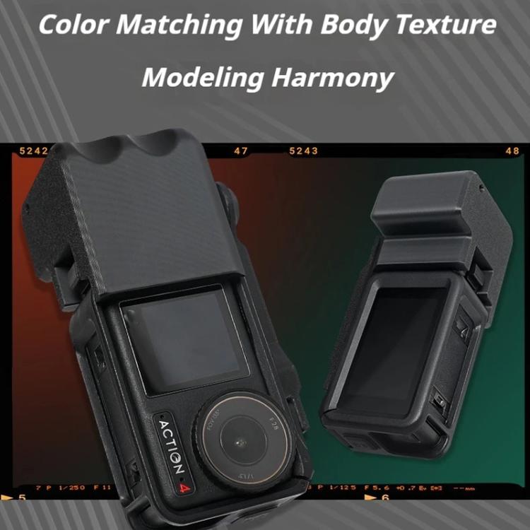 Street Vlogging Handle For DJI Osmo Action 5 Pro / Action 4 / Action 3 Magnetic Grip, For DJI Osmo Action