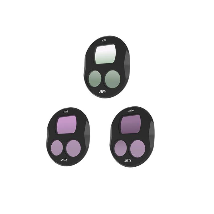 For DJI Mavic 4 Pro JSR Filter Lens Protector, MCUV, CPL, ND8, ND16, ND32, ND64, ND256, ND1000, ND8PL, ND16PL, ND32PL, ND64PL, NIGHT, STAR, CPL+ND16+NIGHT, CPL+ND8+ND16, ND8+ND16+ND32+ND64, ND8PL+ND16PL+ND32PL+ND64PL, UV+CPL+ND8+ND16+ND32+ND64         ...