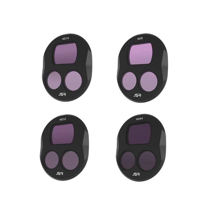 For DJI Mavic 4 Pro JSR Filter Lens Protector, MCUV, CPL, ND8, ND16, ND32, ND64, ND256, ND1000, ND8PL, ND16PL, ND32PL, ND64PL, NIGHT, STAR, CPL+ND16+NIGHT, CPL+ND8+ND16, ND8+ND16+ND32+ND64, ND8PL+ND16PL+ND32PL+ND64PL, UV+CPL+ND8+ND16+ND32+ND64         ...