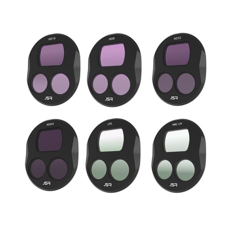 For DJI Mavic 4 Pro JSR Filter Lens Protector, MCUV, CPL, ND8, ND16, ND32, ND64, ND256, ND1000, ND8PL, ND16PL, ND32PL, ND64PL, NIGHT, STAR, CPL+ND16+NIGHT, CPL+ND8+ND16, ND8+ND16+ND32+ND64, ND8PL+ND16PL+ND32PL+ND64PL, UV+CPL+ND8+ND16+ND32+ND64���������...