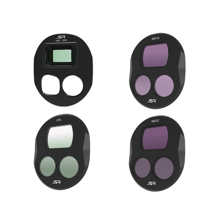 For DJI Mavic 4 Pro JSR Wide Angle Lens Aerial Lens Accessories, WIDE, WIDE+GND32+STAR+NIGHT, WIDE+CPL+GND16+GND32, WIDE+ND32+ND64+ND1000, WIDE+CPL+ND16+ND32