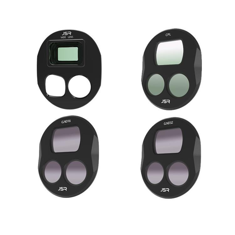 For DJI Mavic 4 Pro JSR Wide Angle Lens Aerial Lens Accessories, WIDE, WIDE+GND32+STAR+NIGHT, WIDE+CPL+GND16+GND32, WIDE+ND32+ND64+ND1000, WIDE+CPL+ND16+ND32