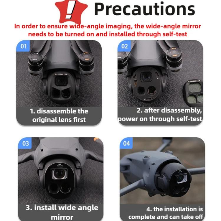 For DJI Mavic 4 Pro JSR Wide Angle Lens Aerial Lens Accessories, WIDE, WIDE+GND32+STAR+NIGHT, WIDE+CPL+GND16+GND32, WIDE+ND32+ND64+ND1000, WIDE+CPL+ND16+ND32