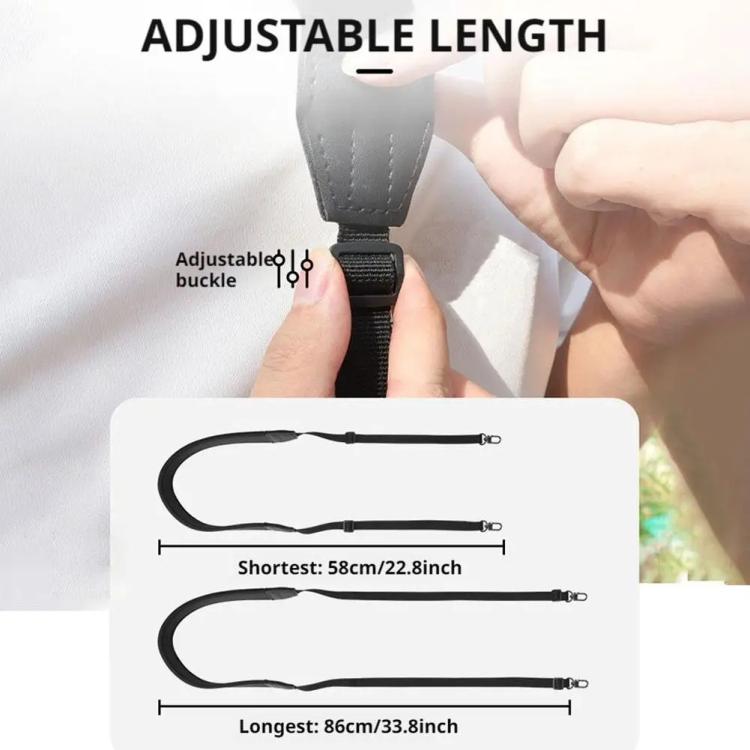 For DJI RC Pro 2 Remote Controller CQT Strap Buckle Holder Aluminum Alloy Hook, Only Buckle, With Shoulder Strap