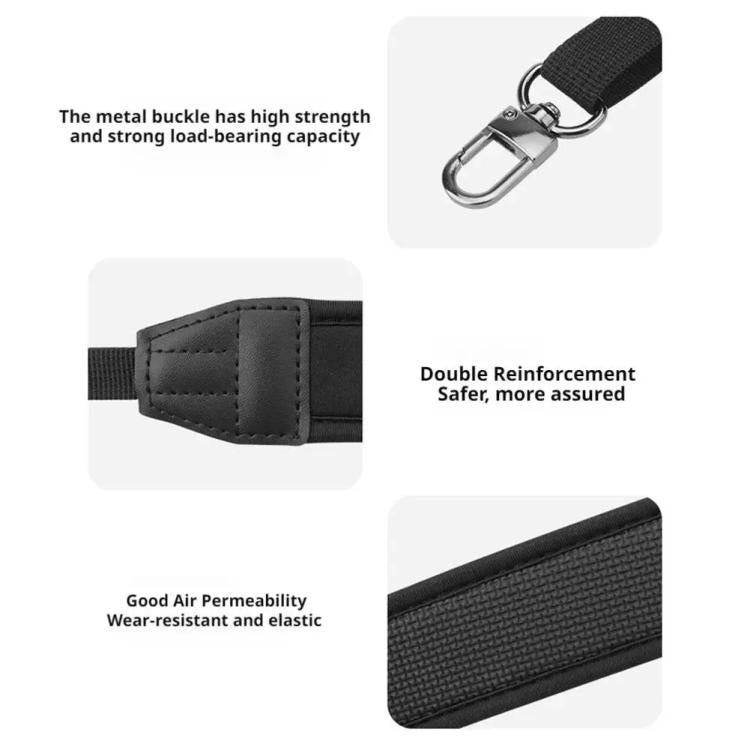 For DJI RC Pro 2 Remote Controller CQT Strap Buckle Holder Aluminum Alloy Hook, Only Buckle, With Shoulder Strap