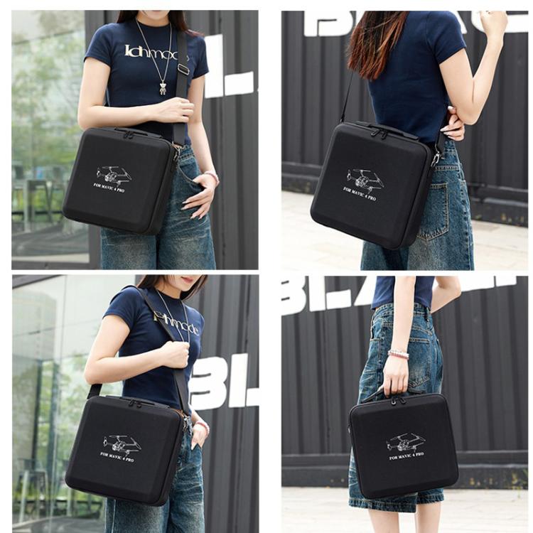 For DJI Mavic 4 Pro Fly More Combo BKANO Shoulder Bag Handbag Storage Box, MA-004 Black, MA-004 Gray