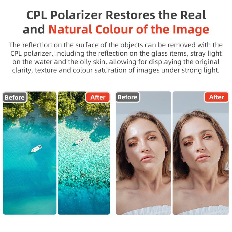 For Insta360 Ace Pro / Ace Pro 2 aMagisn AC28 Filter, UV, CPL, ND8+ND6+ND32+ND64, CPL+ND8+ND16+ND32