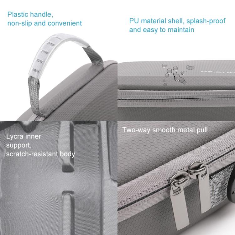 For Insta360 Flow Smartphone Gimbal Stabilizer BKANO Shoulder Bag Waterproof Portable Storage Case