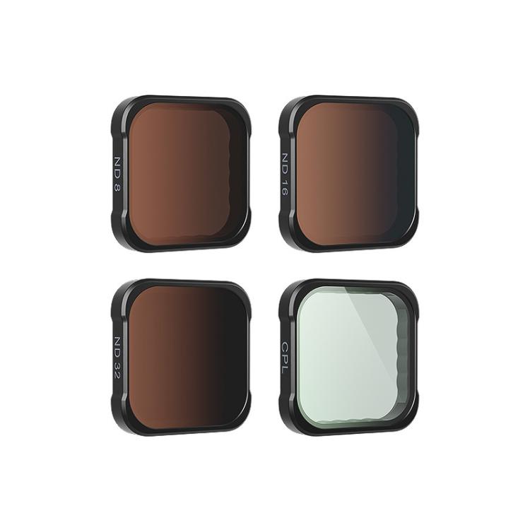 aMagisn AP26 Filter For GoPro HERO13 Black / 12 Black / 11 Black / 10 Black / 9 Black / 11Mini Black, UV, CPL, ND8/ND16/ND32/ND64, CPL/ND8/ND16/ND32