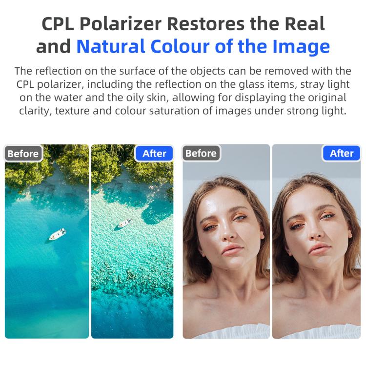 aMagisn AP26 Filter For GoPro HERO13 Black / 12 Black / 11 Black / 10 Black / 9 Black / 11Mini Black, UV, CPL, ND8/ND16/ND32/ND64, CPL/ND8/ND16/ND32