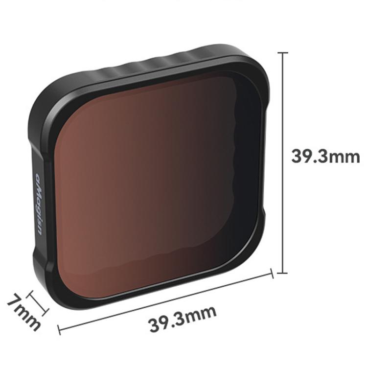 aMagisn AP26 Filter For GoPro HERO13 Black / 12 Black / 11 Black / 10 Black / 9 Black / 11Mini Black, UV, CPL, ND8/ND16/ND32/ND64, CPL/ND8/ND16/ND32