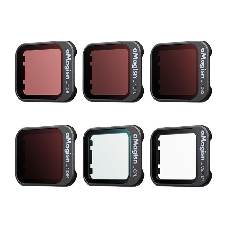 For DJI Flip aMagisn Filter Lens Accessories, CPL, 1/4 Miat, ND8+ND16+ND32+ND64, ND8+ND16+ND32+ND64+CPL+1/4 Mist