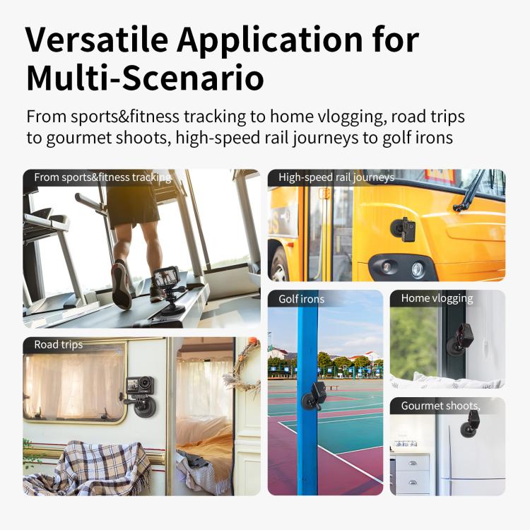 3 In 1 Magnetic Ball Head Mount Camera Strong Magnetic Universal Ball Head Dual Interface, 3 In 1 Magnetic